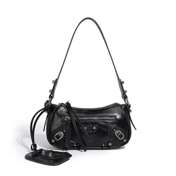 HOKMAH Cute Handbag Purse for Women - Stylish Crossbody Bag (y2k Black)