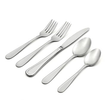 Oneida Flight 45-Piece Stainless-Steel Flatware Set for 8