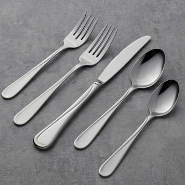 Oneida Flight 45-Piece Stainless-Steel Flatware Set for 8