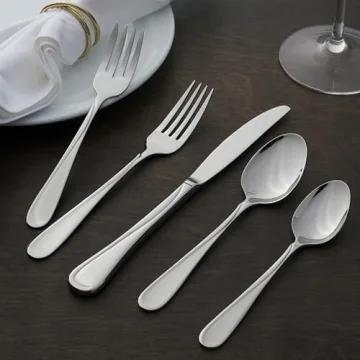 Oneida Flight 45-Piece Stainless-Steel Flatware Set for 8