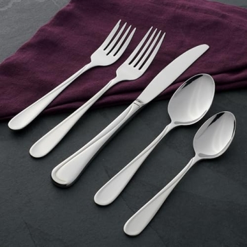 Oneida Flight 45-Piece Stainless-Steel Flatware Set for 8