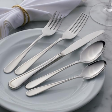 Oneida Flight 45-Piece Stainless-Steel Flatware Set for 8