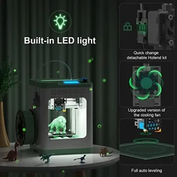 Entina TINA2S Mini 3D Printer - User-Friendly & Versatile