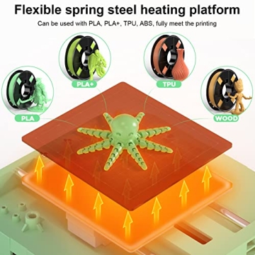 Entina TINA2S Mini 3D Printer - User-Friendly & Versatile