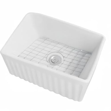 DeerValley 24" Farmhouse Single Kitchen Sink for Elegant Homes