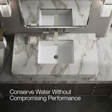 KOHLER Parallel Wall-Mount Sink Faucet Trim Brushed Nickel