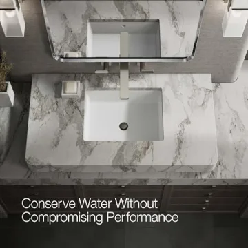 KOHLER Parallel Wall-Mount Sink Faucet Trim Brushed Nickel