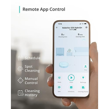 eufy RoboVac G30 Hybrid Vacuum with Mopping Feature