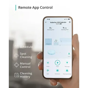 eufy RoboVac G30 Hybrid Vacuum with Mopping Feature