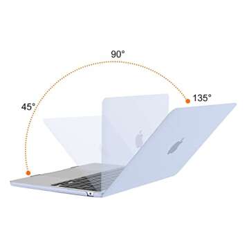 MOSISO MacBook Air 13 inch Case for 2022-2025 Models