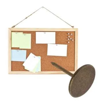 Sydien Bronze Flat Head Upholstery Tacks Flat Thumb Tacks Furniture Decor Tacks Flat Push Pins (16mm x 20mm) Upholstery Nails for Sofa Door Decoration (100Pcs)