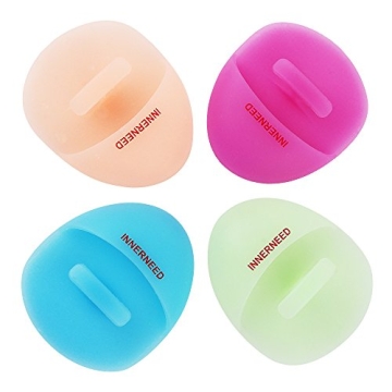 INNERNEED Silicone Face Brush Set for Gentle Cleansing