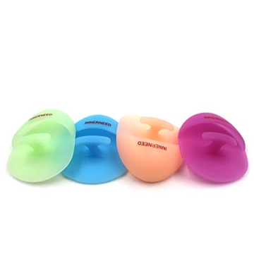 INNERNEED Silicone Face Brush Set for Gentle Cleansing