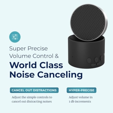 LectroFan Micro2 Non-Looping Sound Machine and Stereo Bluetooth Speaker with White Noise, Fan, and Ocean Sounds for Sleep, Relaxation, Privacy, Study, and Audio Streaming