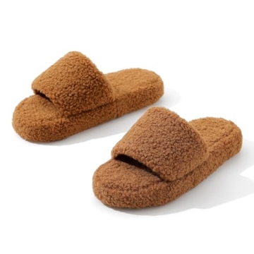 Stylish Parlovable Fuzzy Slippers for Women - Cozy & Chic