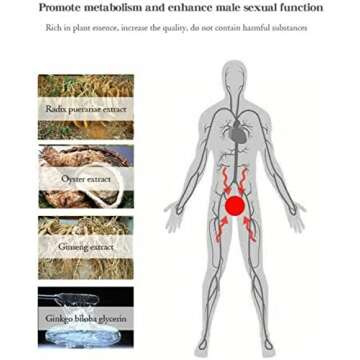 Blsex Extra Strength Men Increase Male Enlarger Oil Growth Oil Crazy Life Oil 10ml Male Enlargement Oil 10ml by Tonisabery (Pack of 1)