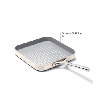 Caraway Square Grill Pan - Non-Toxic & Versatile Cooking
