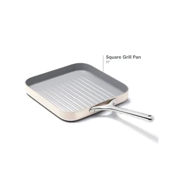 Caraway Square Grill Pan - Non-Toxic & Versatile Cooking