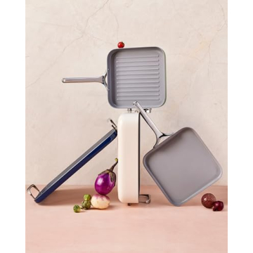 Caraway Square Grill Pan - Non-Toxic & Versatile Cooking