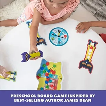 Pete the Cat Groovy Buttons Game for Preschoolers