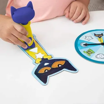 Pete the Cat Groovy Buttons Game for Preschoolers