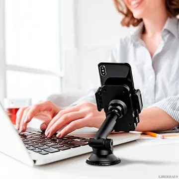 LIBERHAUS Car Phone Holder for iPhone 12 - 360° Rotatable