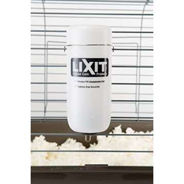 Lixit Pet Wide Mouth Water Bottle (16 oz), translucent, 8802