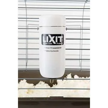 Lixit Pet Wide Mouth Water Bottle (16 oz), translucent, 8802