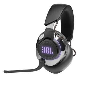 JBL Quantum 810 Wireless - Wireless over-ear performance gaming headset with Active Noise Cancelling...