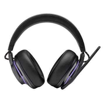 JBL Quantum 810 Wireless - Wireless over-ear performance gaming headset with Active Noise Cancelling and Bluetooth, 43 hours of battery life, Hi-Res 50mm drivers (Black)