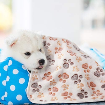 Cozy Tatuo Soft Puppy Blankets Set for Pets