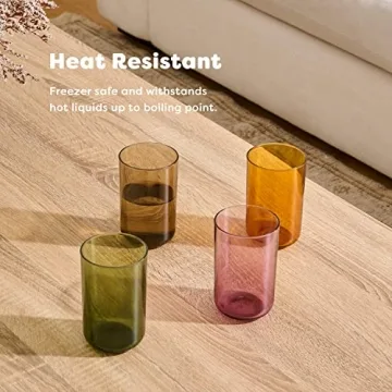 Stylish TOSSWARE RESERVE Unbreakable Tumblers Set of 4