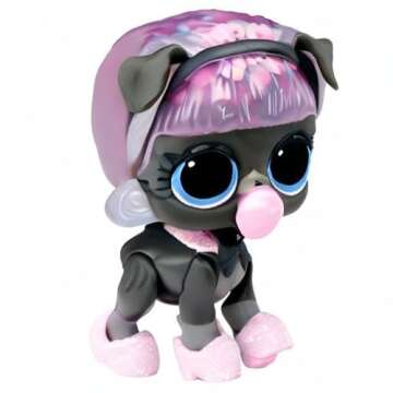 L.O.L. Surprise! LOL Surprise Glitter Color Change Pets with 5 Surprises- Collectible Pet Including ...