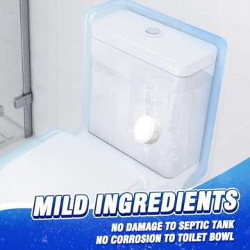 Vacplus Toilet Bowl Cleaners - Automatic 6 Pack for Freshness