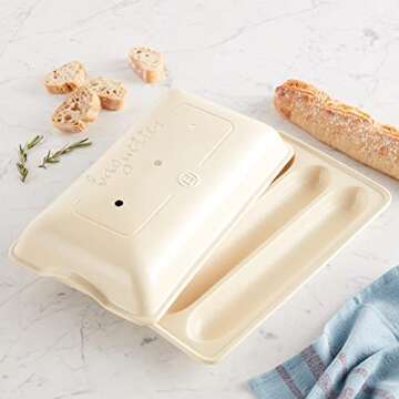 Emile Henry Baguette Baker Creates Perfect French Breads