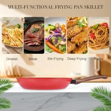 Vermonga 11" Nonstick Frying Pan for Healthy Cooking