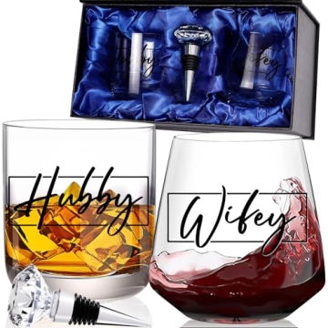 CLUSIVC Couples Gifts for Valentine's Day,【Memory Box Set】 Wedding Engagemen Gifts for Couples, ...