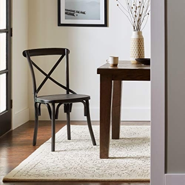 Stone & Beam Metal Dining Chairs Set of 2 Minimalist Design