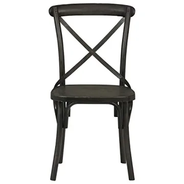 Stone & Beam Metal Dining Chairs Set of 2 Minimalist Design