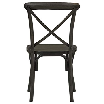Stone & Beam Metal Dining Chairs Set of 2 Minimalist Design