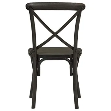 Stone & Beam Metal Dining Chairs Set of 2 Minimalist Design