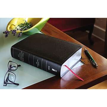 NIV, Cultural Backgrounds Study Bible (Context Changes Everything), Bonded Leather, Black, Red Lette...