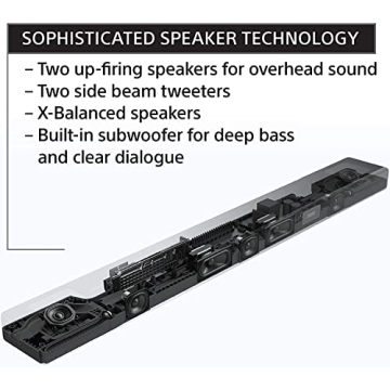 Top Sony Dolby Atmos Sound Bar with Wireless Subwoofer