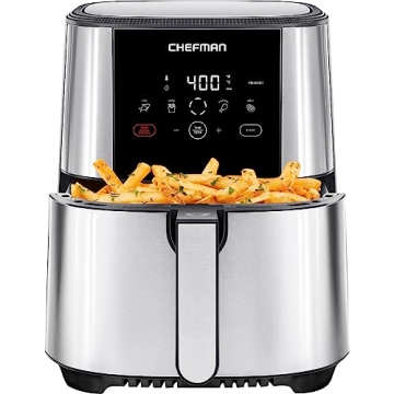 Chefman TurboFry Touch Air Fryer with Digital Control