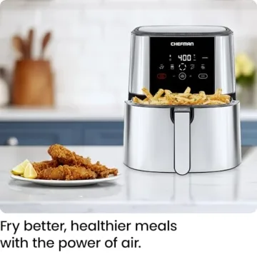 Chefman TurboFry Touch Air Fryer with Digital Control