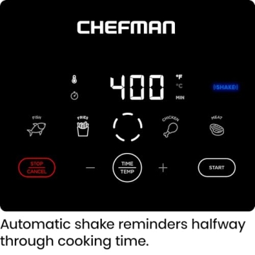 Chefman TurboFry Touch Air Fryer with Digital Control