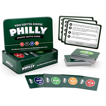 You Gotta Know Philadelphia Sports Trivia Game - 125 Cards & 500 Questions