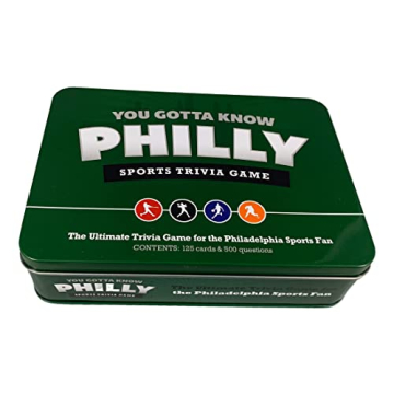 You Gotta Know Philadelphia Sports Trivia Game - Fun Gift