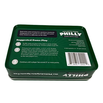 You Gotta Know Philadelphia Sports Trivia Game - Fun Gift