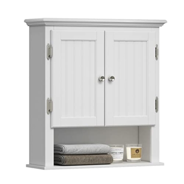 UTEX Bathroom Cabinet Wall Mounted - Stylish & Functional Storage Solution Over Toilet